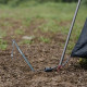 Кілки туристичні полегшені Naturehike CNK2650PJ014, V-подібні, 14 см, 6 шт, сірий