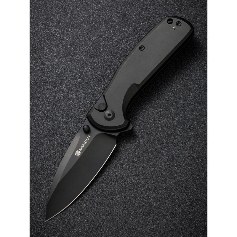 Ніж складаний кишеньковий Sencut ArcBlast, (7.6 см) 9Cr18MoV / Aluminum чорний