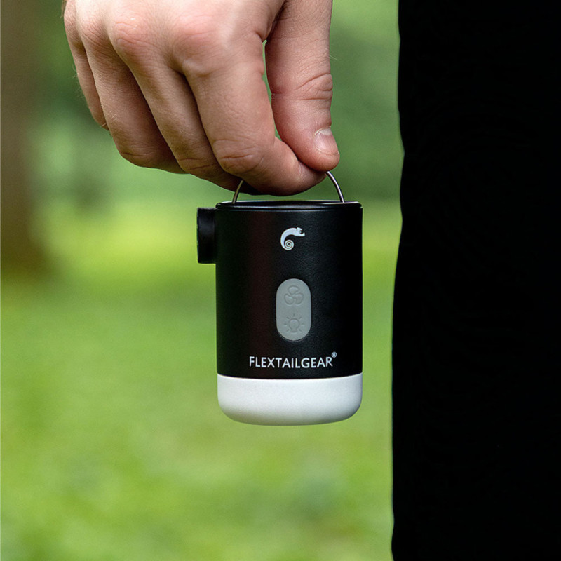 Насос-ліхтар-powerbank кемпінговий Flextail Max Pump 2 Pro, чорний