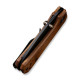 Ніж складаний кишеньковий Civivi Baby Banter, (5.9 см) Nitro-V / Guibourtia Wood