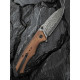 Ніж складаний туристичний Civivi Photonix, (9.4 см) Damascus / Guibourtia Wood