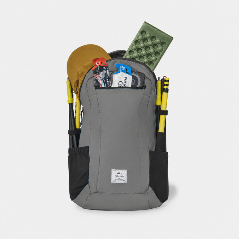 Рюкзак туристичний Naturehike NH17A012-B, 25 л, сірий