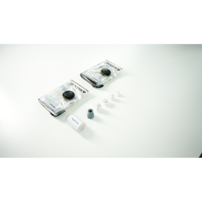 Насос-ліхтар кемпінговий Flextail Tiny Pump Х, чорний із вакуумними пакетами 2 шт (50х70)