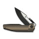 Ніж складаний туристичний Weknife Reveille (9.7 см) Bohler M390 / Titanium бронзовий