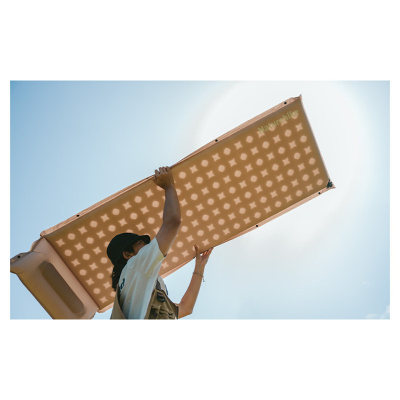 Самонадувний килимок Naturehike CNK2550WS025, 60мм, зелений