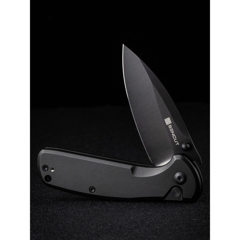 Ніж складаний кишеньковий Sencut ArcBlast, (7.6 см) 9Cr18MoV / Aluminum чорний
