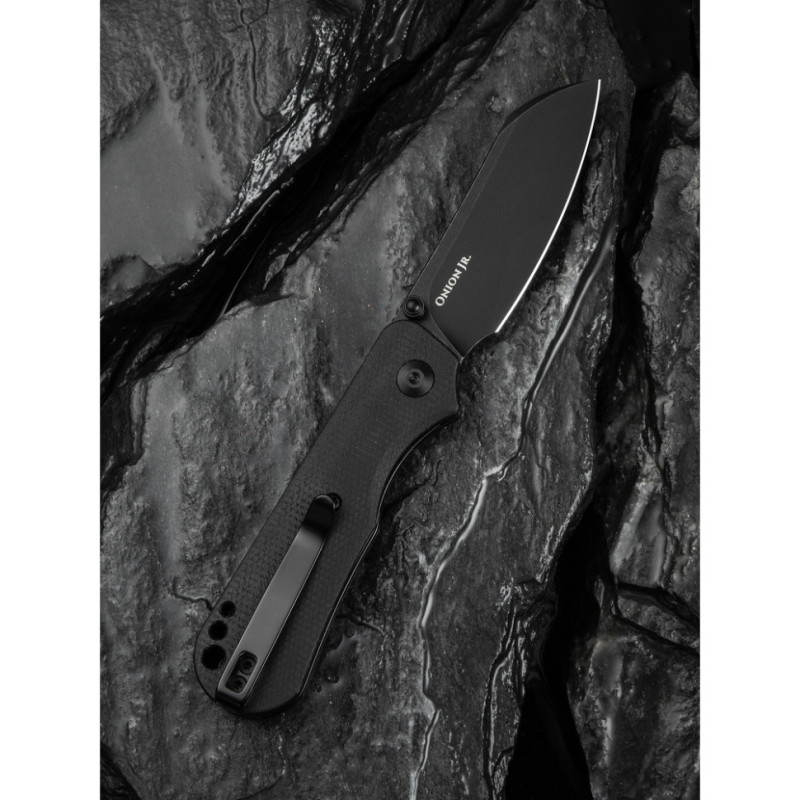 Ніж складаний кишеньковий Civivi Crabby, (6.9 см) 14C28N / Micarta чорний