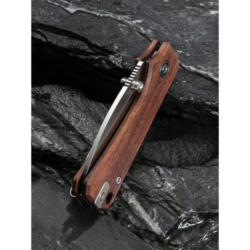 Ніж складаний кишеньковий Civivi Baby Banter Slip Joint (6 см) Nitro-V / Wood натуральний