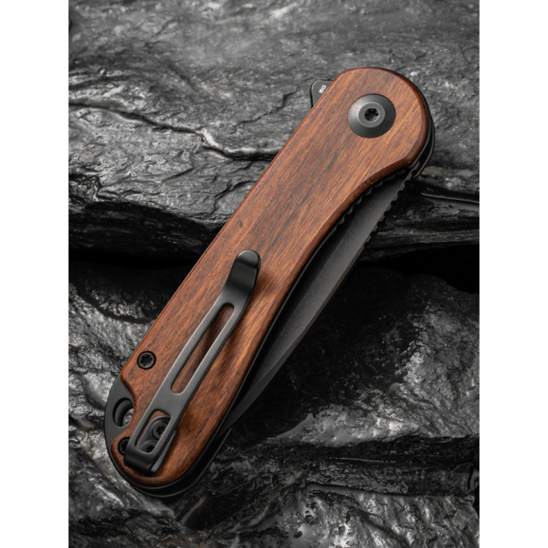 Ніж складаний кишеньковий Civivi Elementum, (7.5 см) D2 / Guibourtia Wood