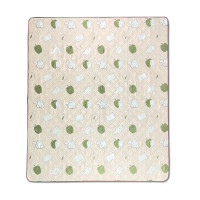 Килимок для пікніка водостійкий Naturehike CNK2350WS010, 210x240 см, бежевий з принтом