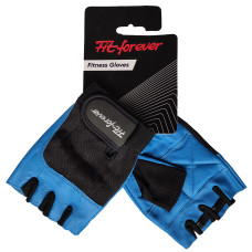 Рукавички для фітнесу Fit forever Precision Fit AI-04-1343-C синій-чорний M