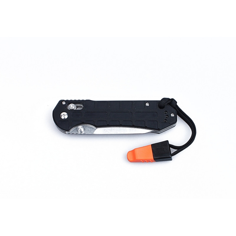 Ніж складаний туристичний Ganzo G7452P-WS ( 9 см) 440С / G10 помаранчевий текстурований