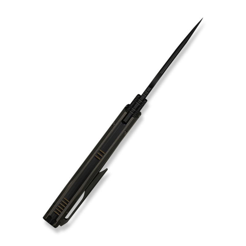 Ніж складаний туристичний Weknife Reveille (9.7 см) Bohler M390 / Titanium бронзовий