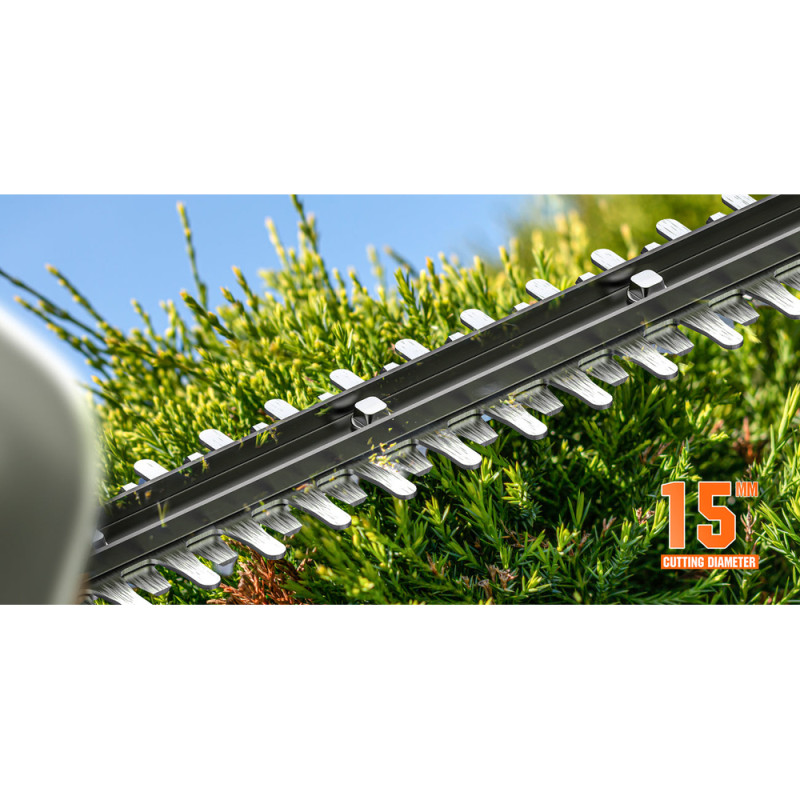 Акумуляторний кущоріз Litheli, живлення від павербанку (УМБ Litheli Power Bank 10000 mAh, 45 W, 2А в комплекті)