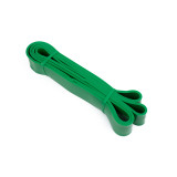 Резинка для підтягування та спорту EasyFit, Опір 19-65 кг, Латекс, Довжина 208 см, Ширина 44 мм, Товщина 4,5 мм, Зелений