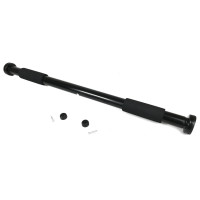 Розсувний розпірний турнік EasyFit, Довжина 83-130 см (регульована), Максимальне навантаження 120 кг, Сталь, Чорний