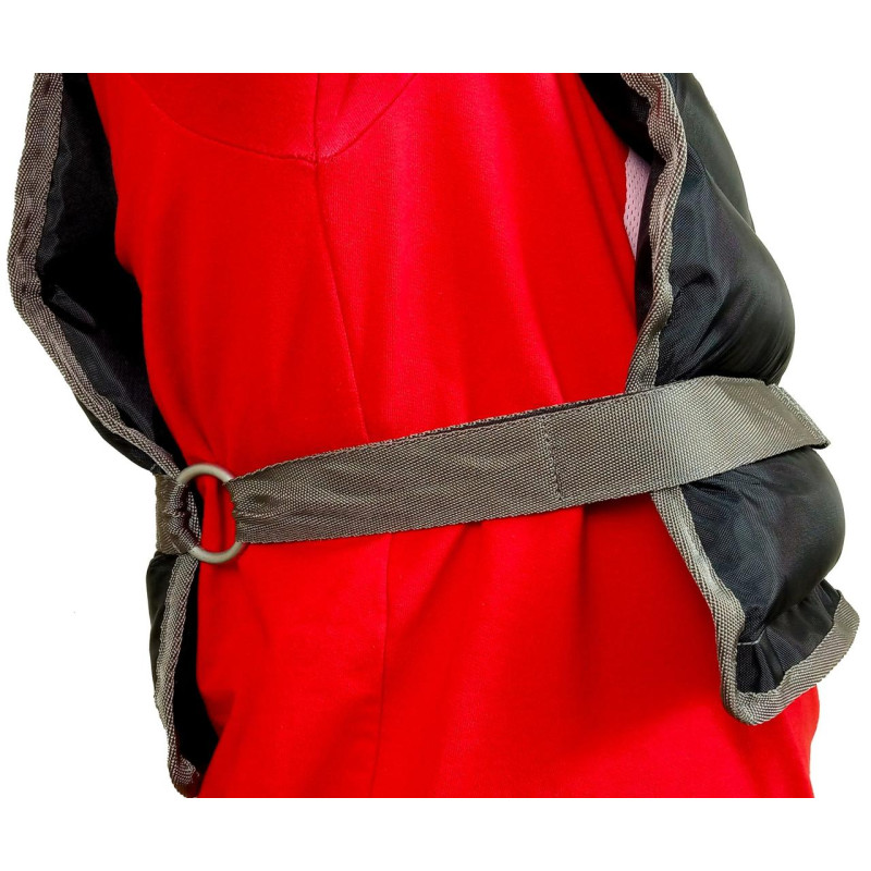 Жилет для обтяження EasyFit, Вага 8 кг, Оксфорд, Пісок, Чорний