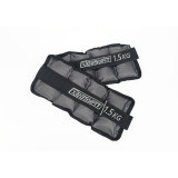 Обтяжувачі для ніг та рук з металом EasyFit Metal (пара), Вага 1,5 кг, Оксфорд, Метал, Чорно-сірий