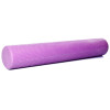 Масажний ролик (валик) EasyFit Foam Roller, Довжина 90 см, Діаметр 14,5 см, Піна EVA з дрібною масажною поверхнею, Для МФР, фітнесу, йоги та реабілітації, Фіолетовий