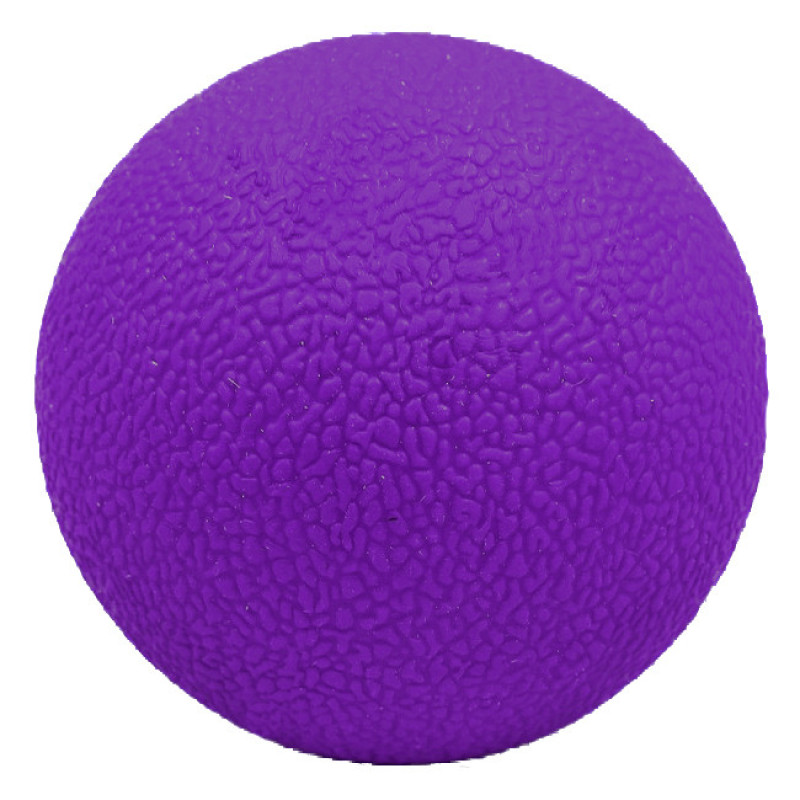 Масажний м'ячик EasyFit, Матеріал TPR, Діаметр 6 см, Фіолетовий