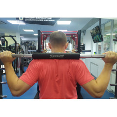 Накладка на гриф EasyFit Optima, 41 см, Ø50 мм, оксфорд/нейлон, чорний