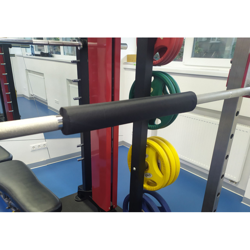 Накладка на гриф EasyFit Optima, 41 см, Ø50 мм, оксфорд/нейлон, черный