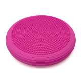 Балансировочная массажная подушка EasyFit Cushion-2, Диаметр 32 см, Максимальная нагрузка 120 кг, ПВХ, Розовый