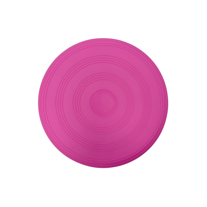 Балансировочная массажная подушка EasyFit Cushion-2, Диаметр 32 см, Максимальная нагрузка 120 кг, ПВХ, Розовый