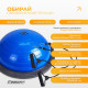 Балансировочная платформа EasyFit BOSU, диаметр 60 см, синий