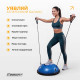 Балансировочная платформа EasyFit BOSU, диаметр 60 см, синий