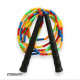 Бісерна скакалка EasyFit FreeRope, Довжина 2,7 м, Мультиколор, Для роуп-скіппінгу, фристайлу та функціональних тренувань