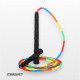 Бісерна скакалка EasyFit FreeRope, Довжина 2,7 м, Мультиколор, Для роуп-скіппінгу, фристайлу та функціональних тренувань