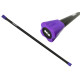 Бодибар (Body Bar) EasyFit (палка гимнастическая), Вес 6 кг, Металл, Неопрен, Фиолетовый