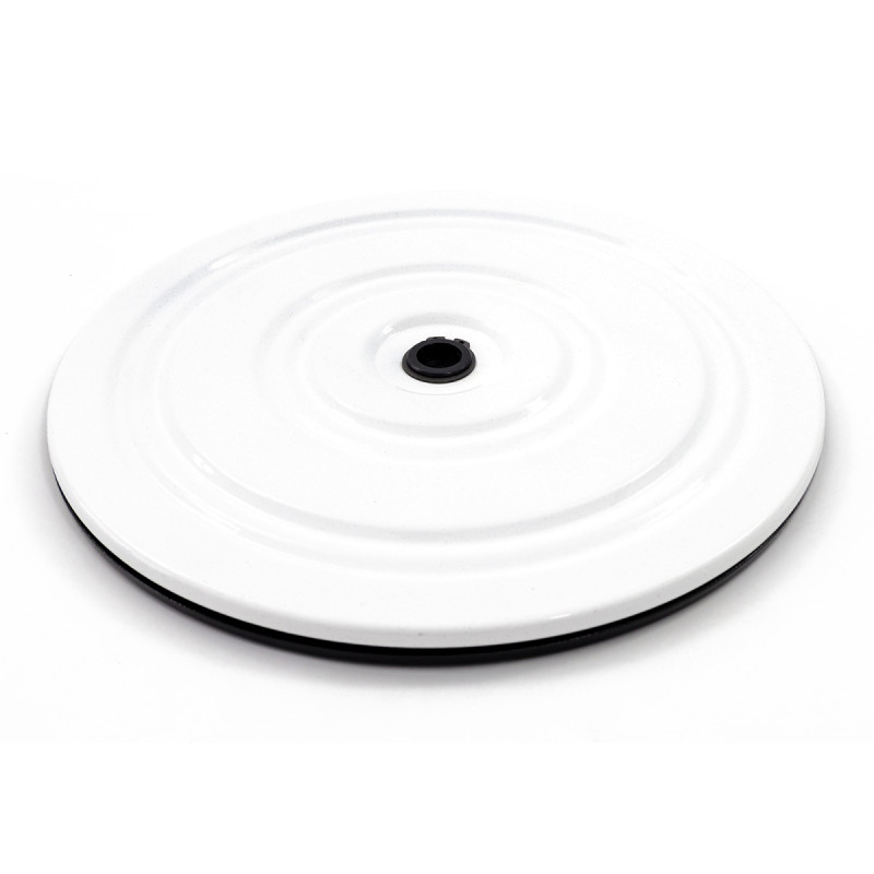 Диск здоров'я EasyFit Grace, Діаметр 28 см, Висота 13 мм, Вага 1,1 кг, Чорно-білий