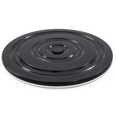 Диск здоровья EasyFit Grace, Диаметр 28 см, Высота 13 мм, Вес 1,1 кг, Чёрно-белый