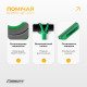 Двухслойная резинка для подтягиваний и спорта EasyFit Premium, Сопротивление 2-7 кг, Длина 200 см, Ширина 0,64 см, Толщина 4,5 мм, Латекс, Зеленый