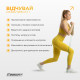 Двухслойная резинка для подтягиваний и спорта EasyFit Premium, Сопротивление 2-7 кг, Длина 200 см, Ширина 0,64 см, Толщина 4,5 мм, Латекс, Зеленый