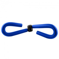 Еспандер-метелик EasyFit для фітнесу, Довжина 40 см Сталь, EVA-піна, Синій