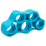 Еспандер для рук і пальців EasyFit GripFlex, Довжина 8 см, Ширина 4,5 см, Опір 4 кг, Силікон, Синій