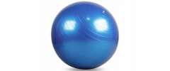 М'яч для фітнеса EasyFit, Діаметр 65 см, Максимальне навантаження 120 кг, ПВХ, Синій