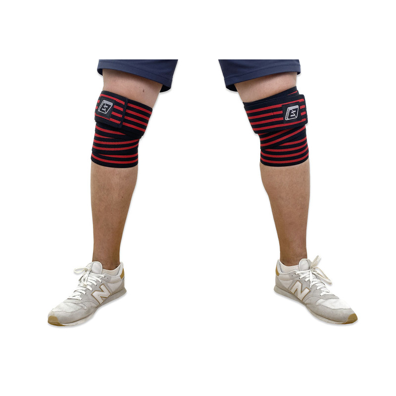 Бинт для приседаний EasyFit фиксатор коленного сустава