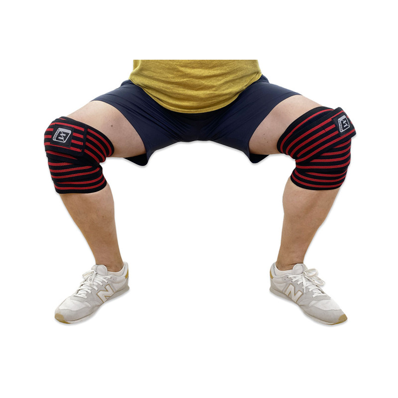 Бинт для приседаний EasyFit фиксатор коленного сустава