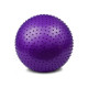 Фитбол EasyFit с массажной поверхностью, ПВХ, диаметр 65см, максимальная нагрузка 120 кг, фиолетовый, для фитнеса, йоги, пилатеса, реабилитации и профилактики боли в спине