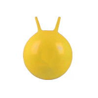 Мяч для фитнеса EasyFit 45 см с рожками желтый