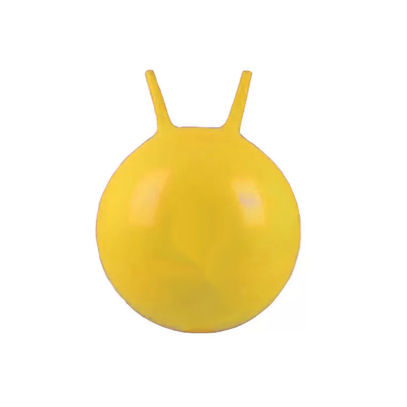 Мяч для фитнеса EasyFit 45 см с рожками желтый