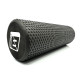 Масажний ролик (валик) EasyFit Foam Roller, довжина 45 см, діаметр 15 см, чорний, піна EVA з дрібною масажною поверхнею, для МФР, фітнесу, йоги та реабілітації