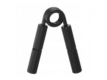 Кистевой эспандер EasyFit Hand Grip PRO 160 кг (350 lb), 13,5 см х 10,5 см, металлический корпус, улучшенное сцепление – для тренировки силы рук, черный