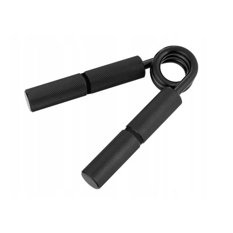 Кистевой эспандер EasyFit Hand Grip PRO 159 кг (350 lb), 13,5 см х 10,5 см, металлический корпус, улучшенное сцепление – для тренировки силы рук, черный