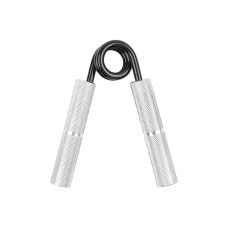 Кистьовий еспандер EasyFit Hand Grip PRO 70 кг (150 lb), 13,5 см х 10,5 см, металевий корпус, покращене зчеплення – для тренування сили рук, сірий