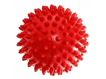 Масажний м'ячик EasyFit PVC 7.5 см м'який (надувний) червоний